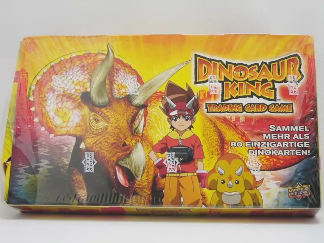 Dinosaur King Trading Card Game Display 1.Serie Booster Pack Box Karten OVP 2008