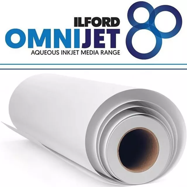 Ilford Omnijet Photo RC Paper Satin Rolls 250GSM