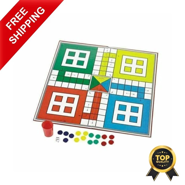 LUDO SNAKES & Ladders Board Game Play With Children & Family Friends