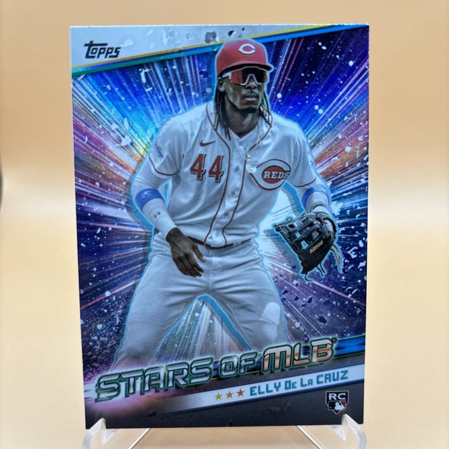 ELLY DE LA Cruz 2024 Topps Chrome Series 1 CSMLB23 Stars Of MLB