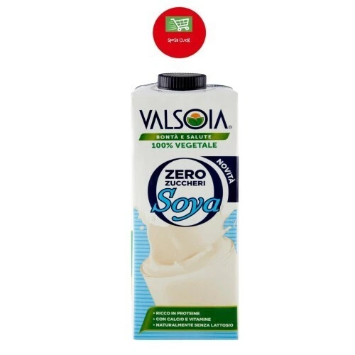 Valsoia Bontà e Salute Zero Zuccheri Soya  contiene soia 1 litro