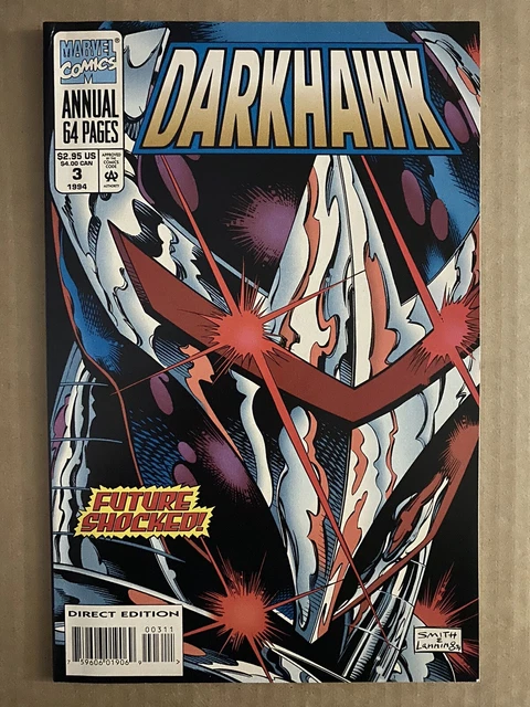 Darkhawk Annual #3 First Printing Original 1994 Marvel Comic Book  Low Print Run