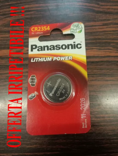 Batteria Pila Panasonic Cr2354 Cr 2354 Suunto Polar Cs 400 500 600