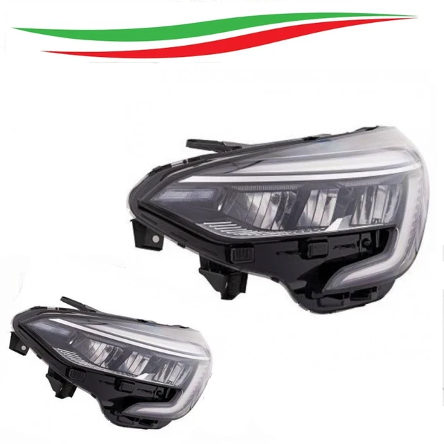 Faro Anteriore Clio 2012 2016 Faro Proiettore Anteriore Destro Per Renault Clio (2012-2016) - Parabola Nera Con Bordo Cromato, Con Motore Faro Proiettore Renault Clio