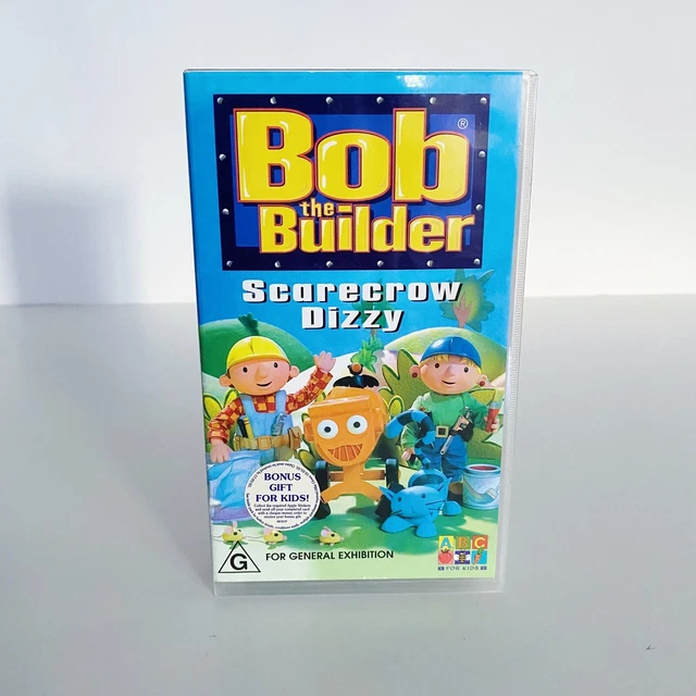 BOB THE BUILDER Scarecrow Dizzy ABC Kids VHS Tape 1999 £8.48 PicClick UK