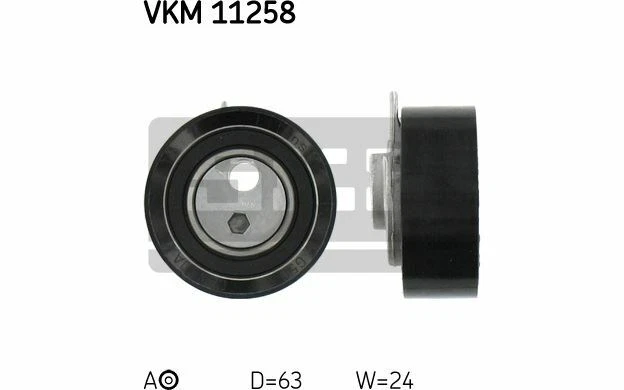 SKF Galet tendeur pour VOLKSWAGEN LT TRANSPORTER VKM 11258 - Mister Auto