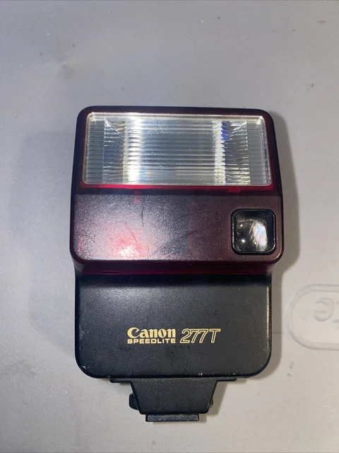 [Excellent+++] Canon Speedlite 277T Shoe Mount Xenon Flash for Canon SLR/manual