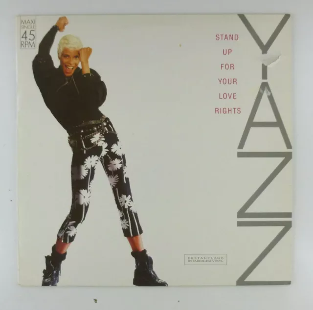 12 " Maxi Single - CD Yazz – Supporto Up For Your Love Umani Red Vinile -