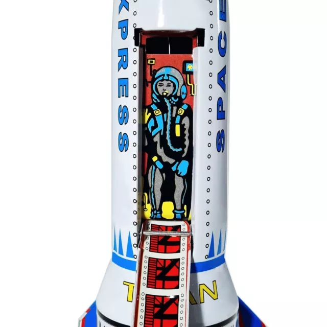 * Blechspielzeug  Rakete  "Titan"   °°Tin Toy°° 3