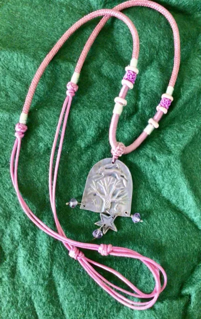 spiritual jewellery hand Crafted Pendant Hare,Tree Of Life,Moon