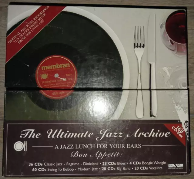 The Ultimate Jazz Archive - 168 CDs in 2 Boxen