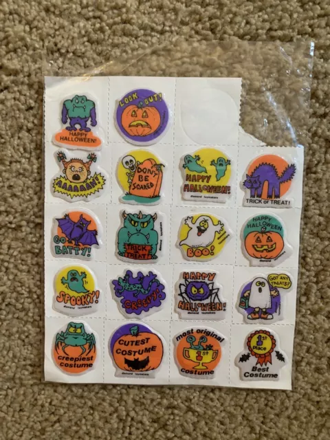 Vintage Sticker Book Album 80's Puffy Marvel Halloween Mecha Anime