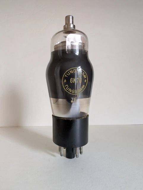 6V6GT, Tube 6V6GT; Röhre 6V6GT ID2989, Beam Power Tube