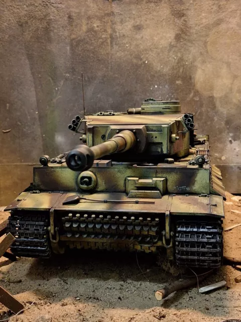 Heng-Long-Panzer RC Panzer Tiger I S33 Modell - Mausgrau, Maßstab 1:16 (ET5711)
