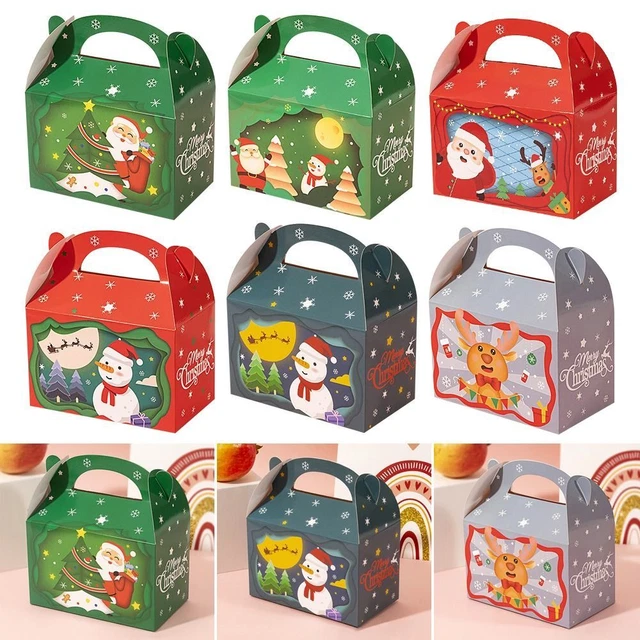 Galletas cajas regalo decoraciones navideñas Apple Box azúcares ch octavo
