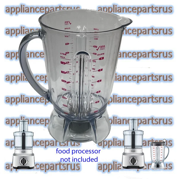 BREVILLE BFP580SIL FOOD Processor Blender Jug Assembly BFP580SIL/36 SP0016370 70.00 PicClick AU