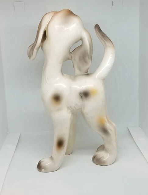 Vintage Lefton Big Ears Hound Hunting Fox Puppy Dog Large Figurine 5