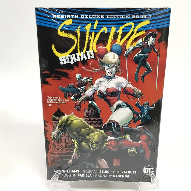 Suicide Squad Rebirth Deluxe Edition Book 3 New DC Comics HC Hardcover Sealed