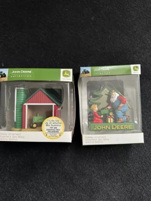 John Deere Collection Holiday Ornaments 2009