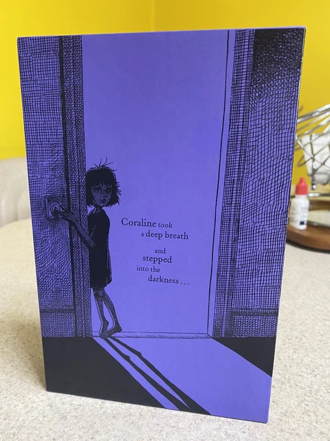 Signed, Limited Edition Coraline 10th Anniversary Neil Gaiman & Chris Riddell UK Signed, Limited Edition Coraline 10th Anniversary Neil Gaiman & Chris Riddell UK