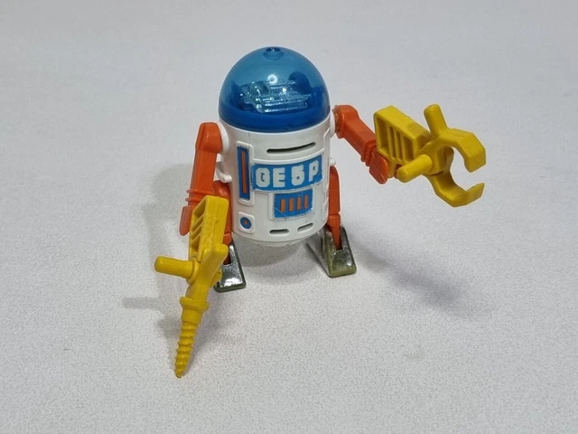 PLAYMOBIL VINTAGE RARE espace playmospace robot XY6 réplique R2D2 de 1980 #2 EUR 50,00 - FR
