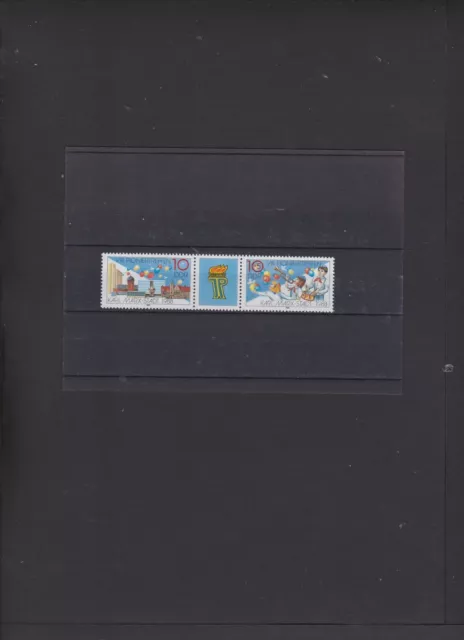 DDR-Zusammendruck  Mi. Nr. 3181 - 3182  " Pioniertreffen Chemnitz "  Postfrisch