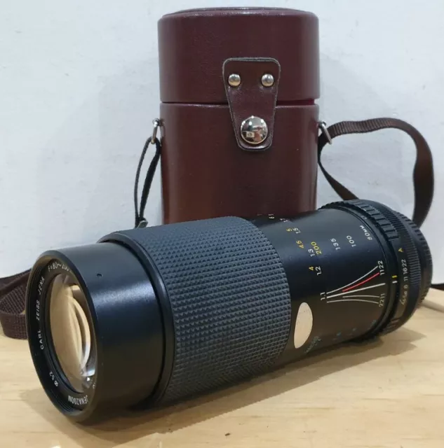 Carl Zeiss Jena 80-200mm f4.5-5.6 MC Macro Jenazoom Lens for Canon FD Mount