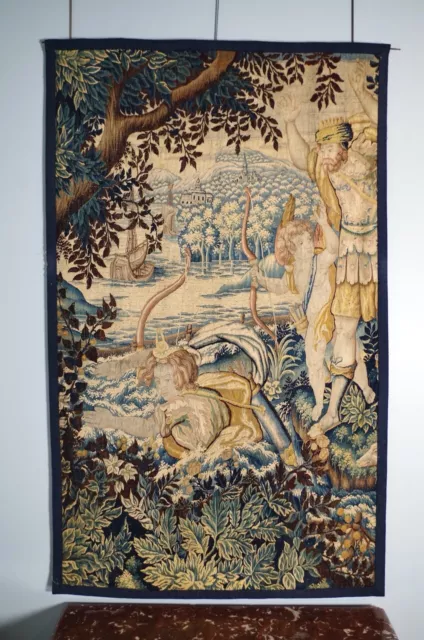 Tapisserie des Flandres époque XVIIe siècle