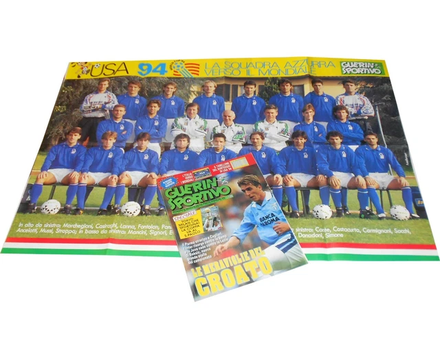 Maxi Poster Perugia Calcio 1978-1979 – Guerin Sportivo – Rare, Ombrie, Neuf