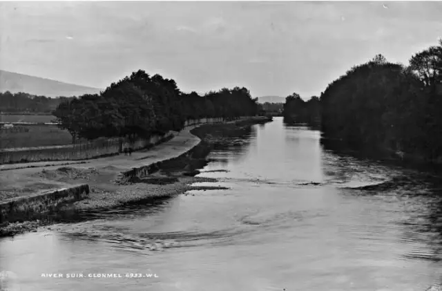 River Suir Clonmel Co Tipperary Ireland c1900 OLD PHOTO