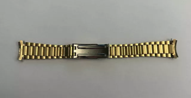 Bracelet Omega 20mm n°12 plaque or 1175/677 vintage 2