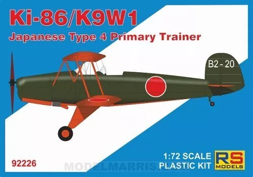 1/72 Kosukai Ki-86 (4 Decals V. for Japan, China, Great Britain) Photoetched