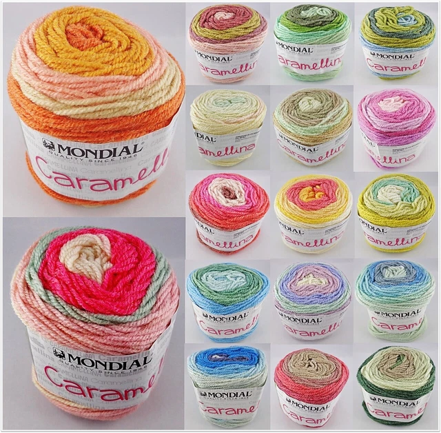 50g Restposten Mondial Caramellina zum Häkeln Stricken GP 59,80€/1kg