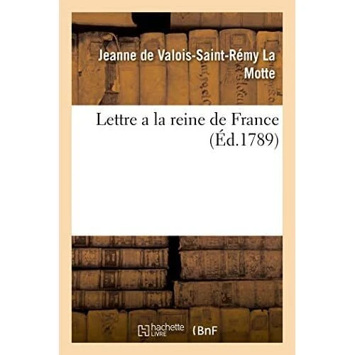 LETTRE A LA Reine de France by Jeanne de ValoisSaintR Paperback NEW Jeanne D EUR 14,83