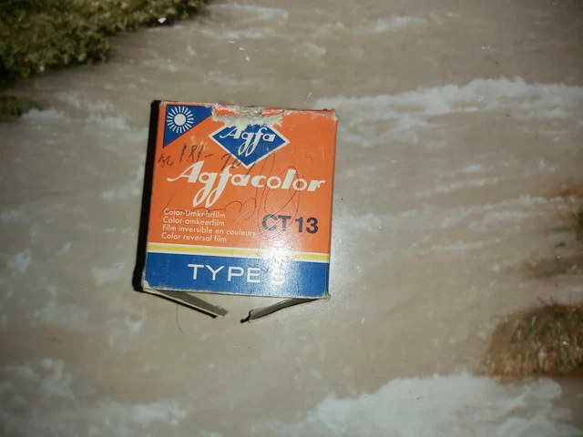 Película de cine Agfaccolor CT 13 tipo S CT 88