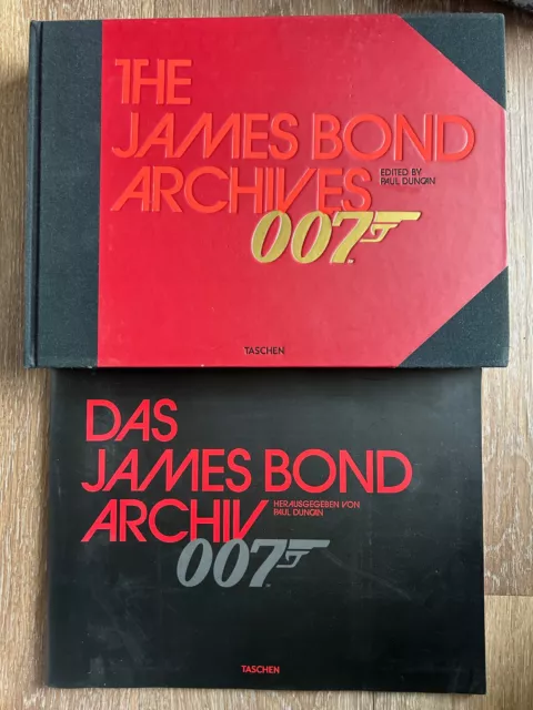 THE JAMES BOND ARCHIVES 007 - Taschen Verlag - + Übersetzungsbuch