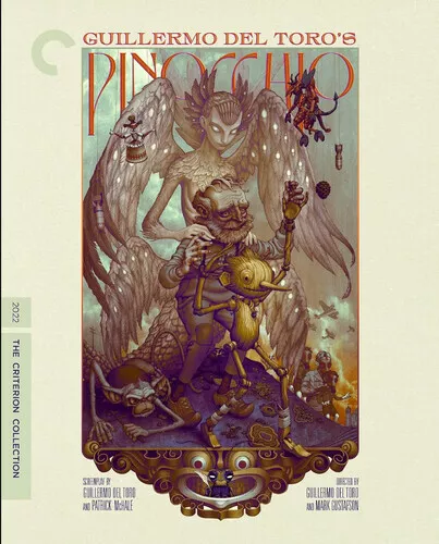 Guillermo Del Toro's Pinocchio (Criterion Collection) [New DVD] Dolby, Subtitl