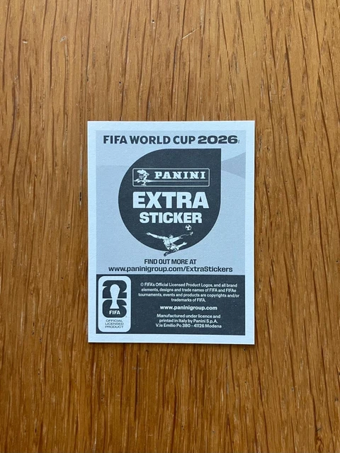 PANINI FIFA WORLD Cup 2026 EXTRA STICKER Luka Modric In Silver 20 00 panini-fifa-world-cup-2026-extra-sticker-luka-modric-in-silver-20-00
