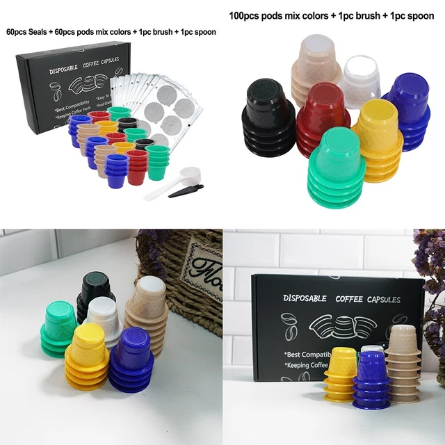 Per cialde da caffè riutilizzabili compatibili Nespresso guarnizioni per un gusto superiore