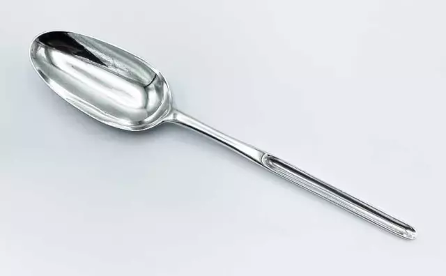 Cucchiaio Scoop Midollo Argento George Ii Londra 1738 Thomas Pye