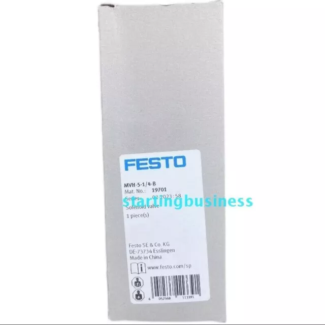 1PC NEW FESTO Solenoid valve MVH-5-1/4-B 19701