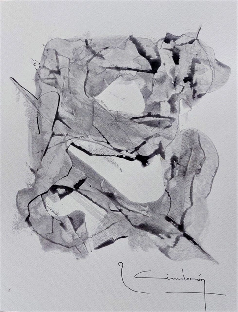 Abstracto de Robledo Cimbrón Titulo:" Relax Composition 045 "