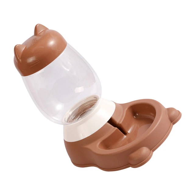 Automatic Gravity Dog Feeder Automatic Drinking Fountain Auto Feeder Cat Food