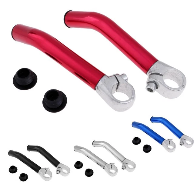 1 Pair of Durable Road Bike Barends Aluminum Folding Bike Handlebar End Grips