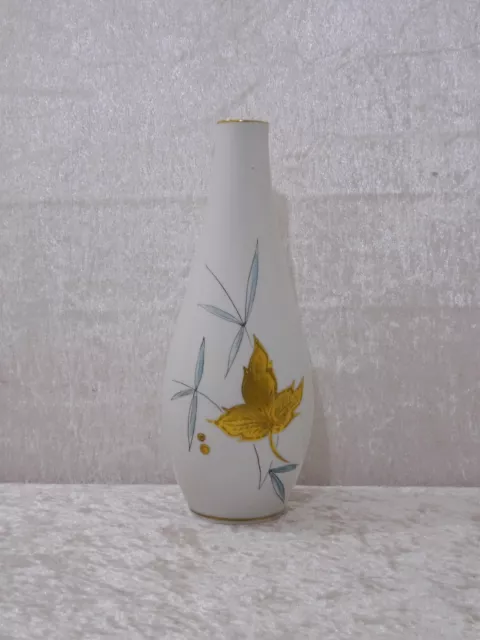DDR Ilmenau Design Porzellan Vase - Handgemalt - Vintage um 1950/60 - 21,5 cm