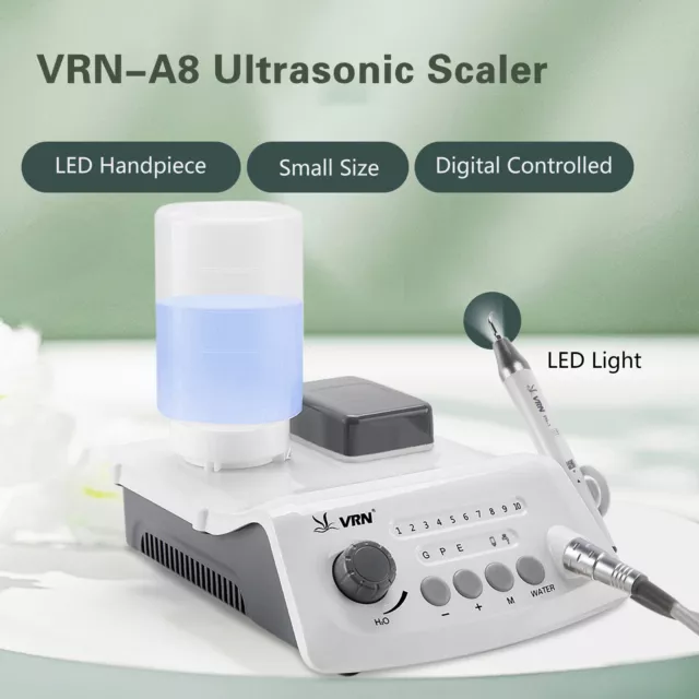 Woodpecker Style VRN Dental Ultrasonic Piezo Scaler LED Detachable Handpiece A8