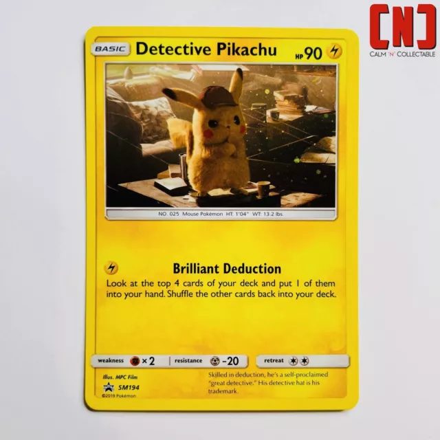 Mewtwo HOLO ULTRA RARE 12/18 SM Detective Pikachu SHINY Pokemon Card TCG NM  2019