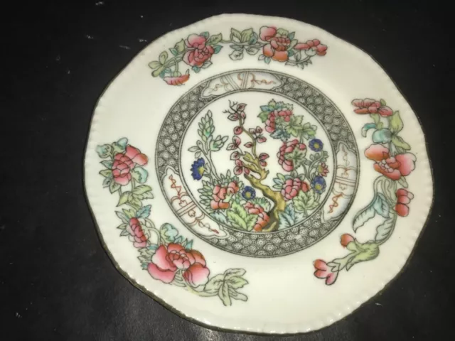 Coalport China A.d. 1750  Indian Tree Pattern No Band Trim Salad /Luncheon Plate