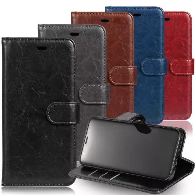 Handy Tasche Samsung Galaxy Schutz Hülle Buch Case Flip Cover Etui Schale Wallet