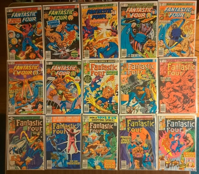 Fantastic Four vol.1 (1961) #210 - 225, #211 1st appearance of Terrax, Galactus
